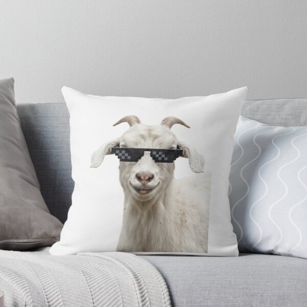 Item preview, Goat deal with it doge funny sarcastic sarcasm doge dog dogs meme parody christmas birthday designed and sold by CheeseBlueprint.