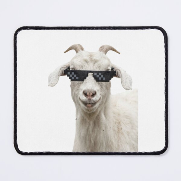 Item preview, Goat deal with it doge funny sarcastic sarcasm doge dog dogs meme parody christmas birthday designed and sold by CheeseBlueprint.