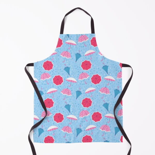 Item preview, pattern with raindrops and umbrellas designed and sold by burbura.