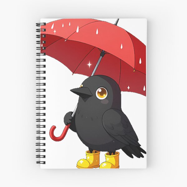 Item preview, Crow Rainy Day Icon designed and sold by pumsquare.