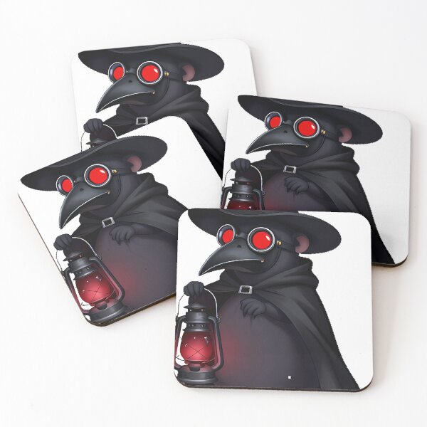 Item preview, Gothic Plague Doctor Mole designed and sold by IllumeInk.