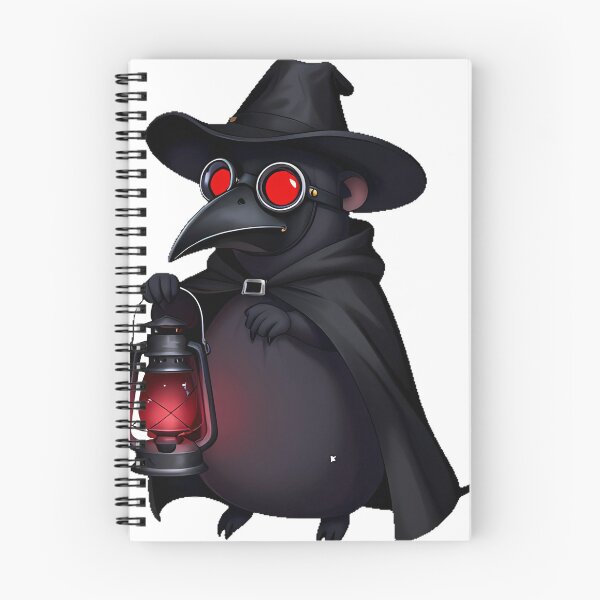Item preview, Gothic Plague Doctor Mole designed and sold by IllumeInk.