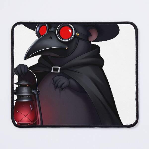 Item preview, Gothic Plague Doctor Mole designed and sold by IllumeInk.