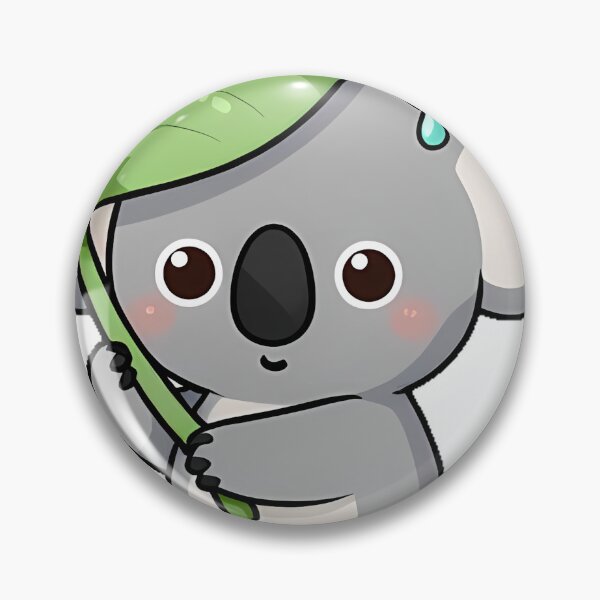 Item preview, Koala with Leaf Umbrella Icon designed and sold by pumsquare.