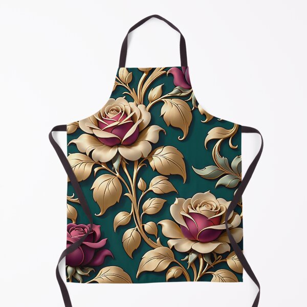 Item preview, Vintage Rose Floral Pattern with Graceful Foliage. designed and sold by MissYouONLY.