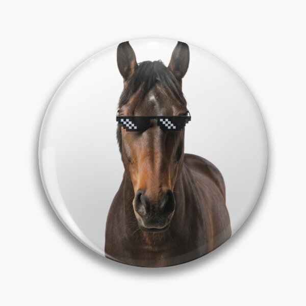 Item preview, Horse deal with it doge funny sarcastic sarcasm doge dog dogs meme parody christmas birthday designed and sold by CheeseBlueprint.