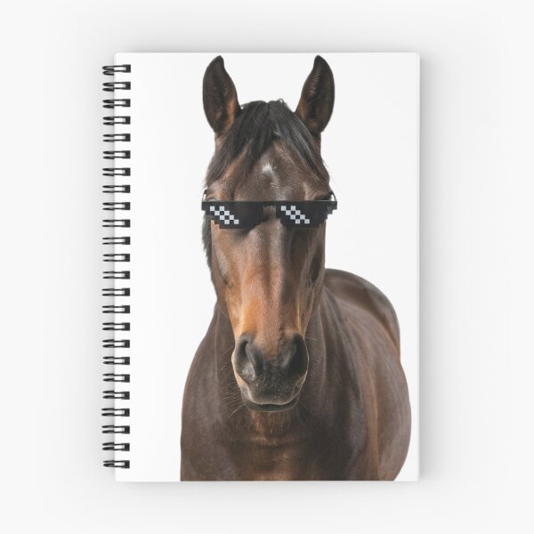 Item preview, Horse deal with it doge funny sarcastic sarcasm doge dog dogs meme parody christmas birthday designed and sold by CheeseBlueprint.