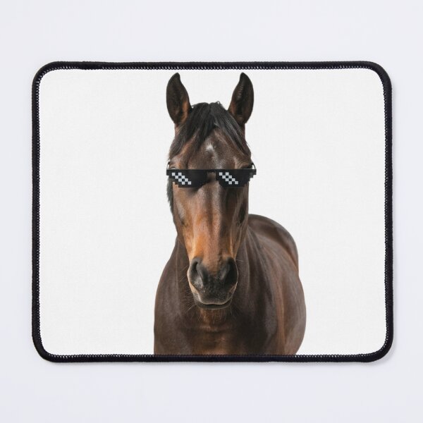 Item preview, Horse deal with it doge funny sarcastic sarcasm doge dog dogs meme parody christmas birthday designed and sold by CheeseBlueprint.