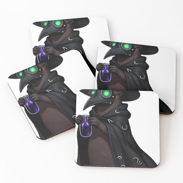 Item preview, Gothic Plague Doctor Otter designed and sold by IllumeInk.
