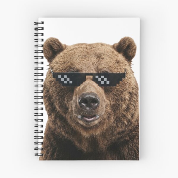 Item preview, Bear deal with it doge funny sarcastic sarcasm doge dog dogs meme parody christmas birthday designed and sold by CheeseBlueprint.