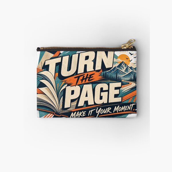 Item preview, Turn The Page – Motivational Book Mountain Road Art – Inspirational T-Shirt Print designed and sold by @SHINTOSARTSTORE.