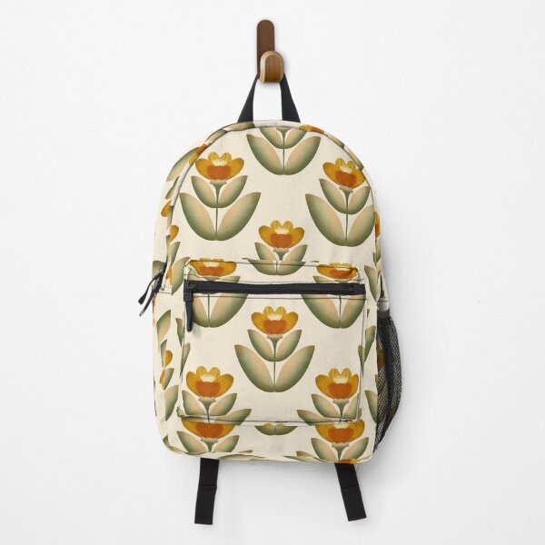 Item preview, Golden Meadow Bloom Retro Folk Floral Pattern designed and sold by Almanzart.