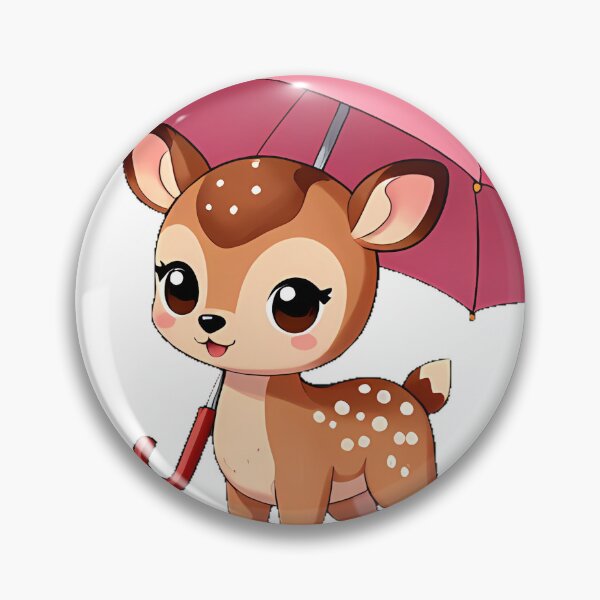 Item preview, Fawn Rainy Day Icon designed and sold by pumsquare.