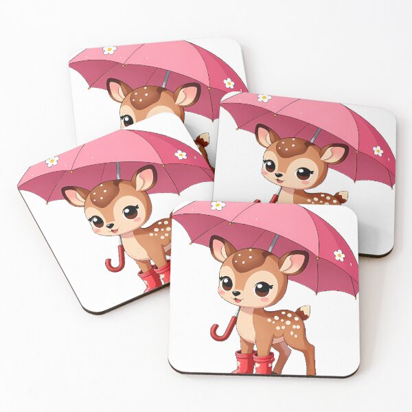 Item preview, Fawn Rainy Day Icon designed and sold by pumsquare.