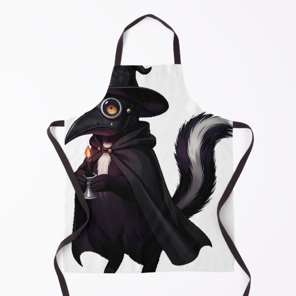 Item preview, Gothic Plague Doctor Skunk designed and sold by IllumeInk.