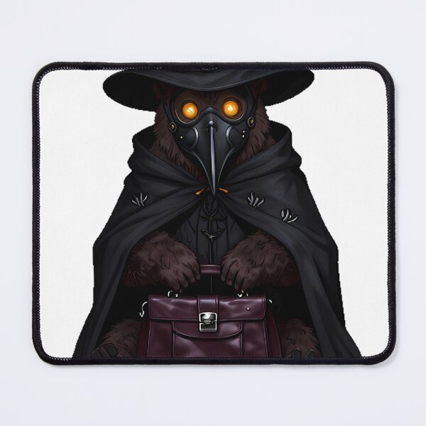 Item preview, Gothic Plague Doctor Brown Bear designed and sold by IllumeInk.