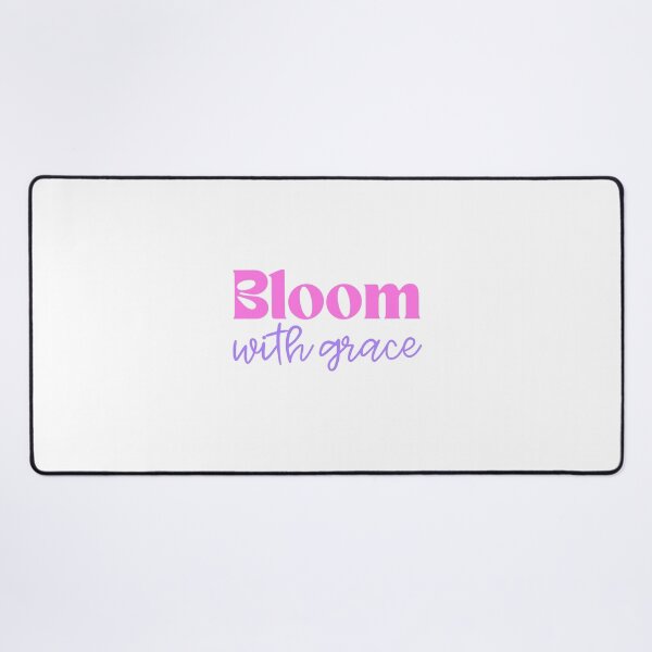 Item preview, Bloom With Grace Inspirational Self Growth Quote designed and sold by jianina-alondra.