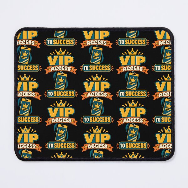 Item preview, VIP Access to Success Motivational Achievement Quote designed and sold by TeeTimeTreasure.