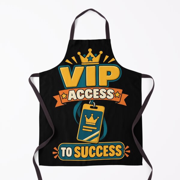 Item preview, VIP Access to Success Motivational Achievement Quote designed and sold by TeeTimeTreasure.
