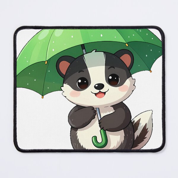 Item preview, Badger Rainy Day Icon designed and sold by pumsquare.
