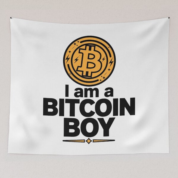 Item preview, Bitcoin boy designed and sold by ZeusGallery.