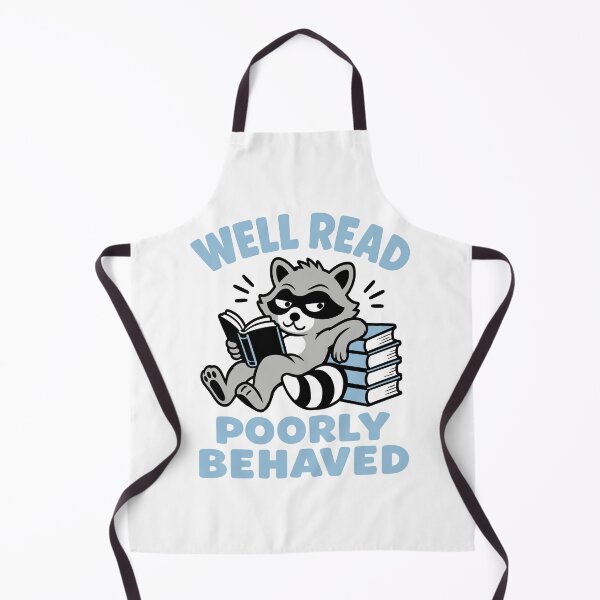 Item preview, Raccoon well read poorly behaved designed and sold by Traveldrawings.