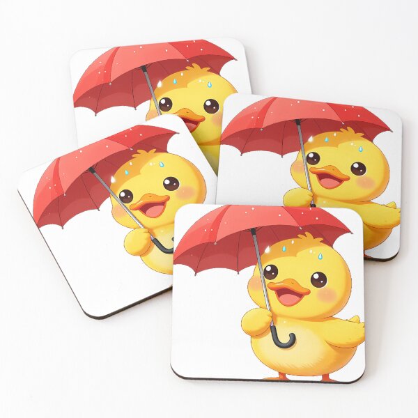 Item preview, Duckling Rainy Day Icon designed and sold by pumsquare.