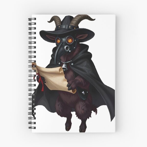 Item preview, Gothic Plague Doctor Goat designed and sold by IllumeInk.