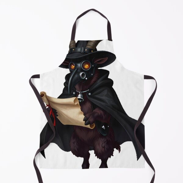 Item preview, Gothic Plague Doctor Goat designed and sold by IllumeInk.
