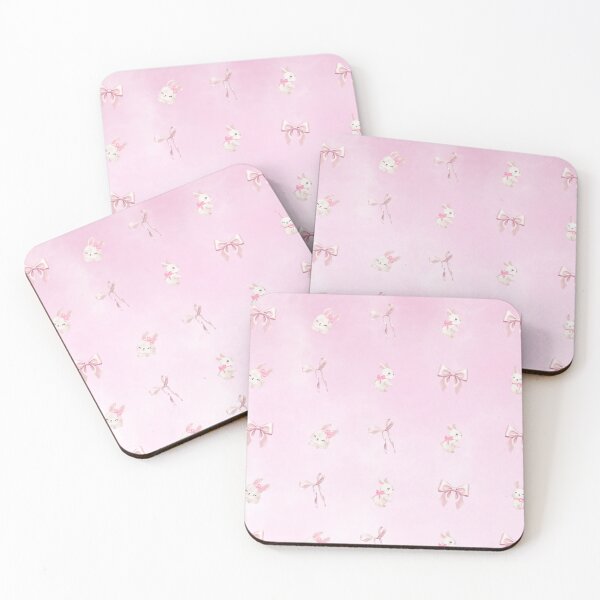 Item preview, Pink Bunny bow pink pastel designed and sold by QuicksandCase.