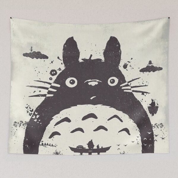 Item preview, Large Silhouette of Totoro designed and sold by GITTERLU.