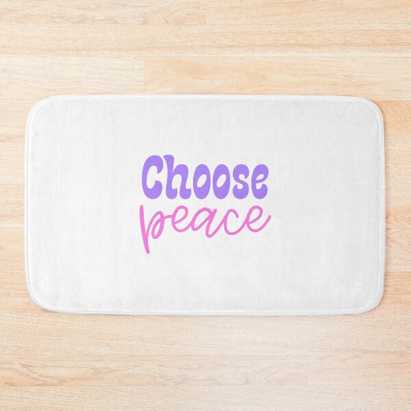 Item preview, Choose Peace Positive Mindset Quote designed and sold by jianina-alondra.