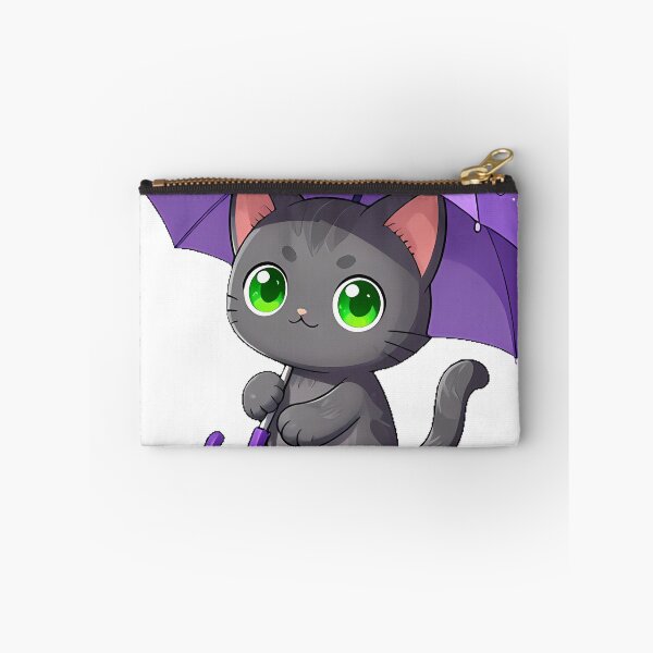 Item preview, Gray Kitten Rainy Day Icon designed and sold by pumsquare.