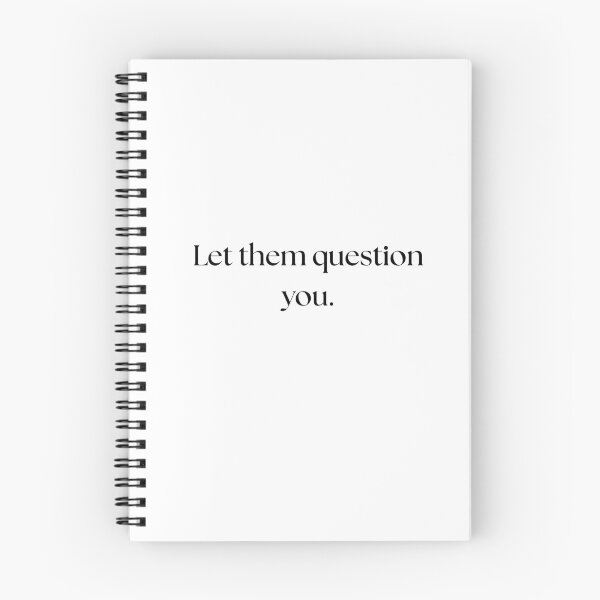Item preview, Let them question you. designed and sold by GoldenGuidance.