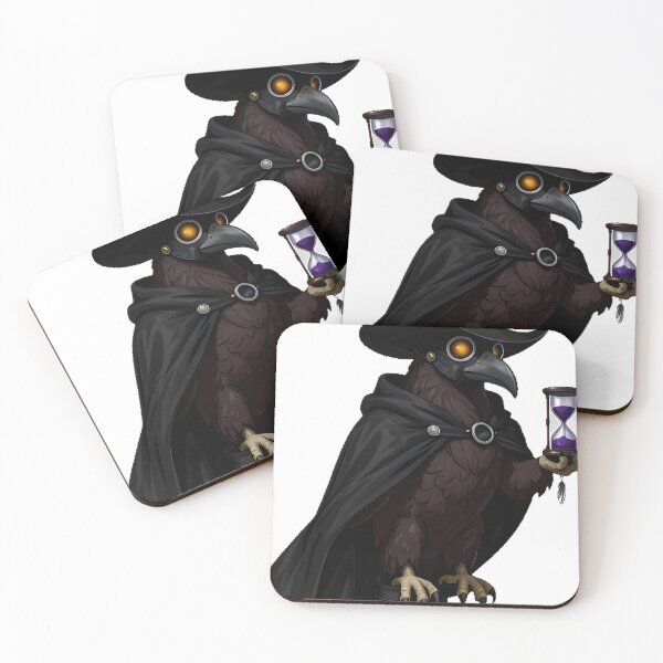 Item preview, Gothic Plague Doctor Falcon designed and sold by IllumeInk.