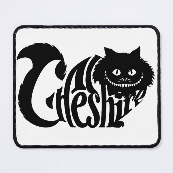 Item preview, Cheshire Cat Word Art | Typography Cat Silhouette Design designed and sold by AyfuDesigns.