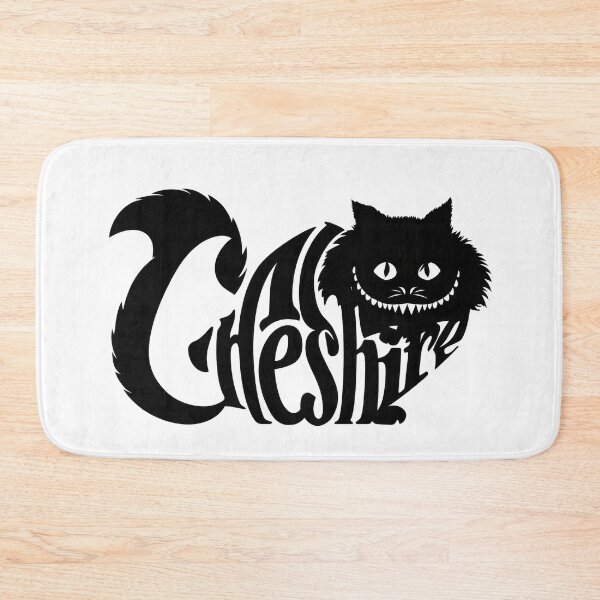 Item preview, Cheshire Cat Word Art | Typography Cat Silhouette Design designed and sold by AyfuDesigns.