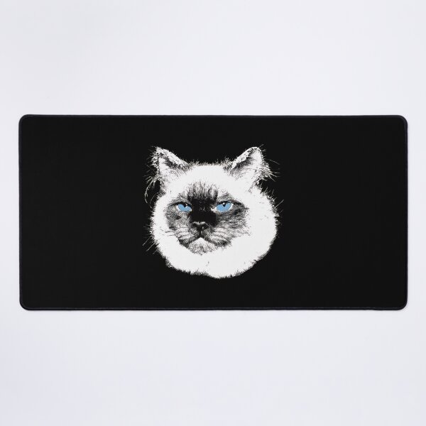 Item preview, Siamese Cat Face Sketch Art designed and sold by OlyvieArt.