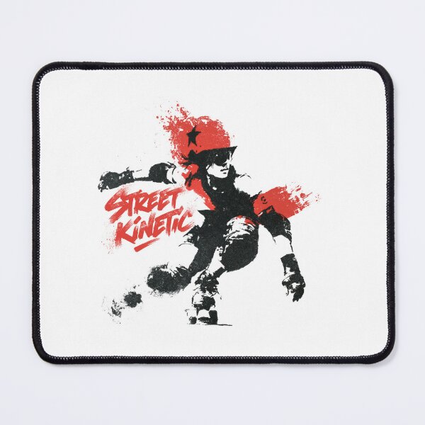 Item preview, Crouching Roller Derby Skater Speed Urban Silhouette designed and sold by EdvvinStudios.