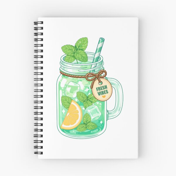 Item preview, Cute mint lemon soda designed and sold by KJackArtwork.
