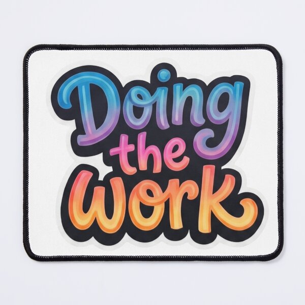 Item preview, Sports Motivational Quote "Doing the Work" Hustle Design designed and sold by 48remarks.