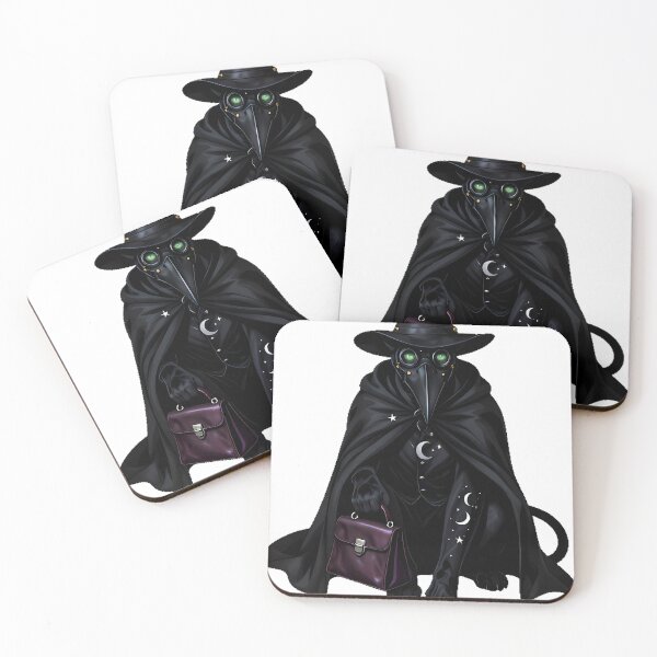 Item preview, Gothic Plague Doctor Panther designed and sold by IllumeInk.