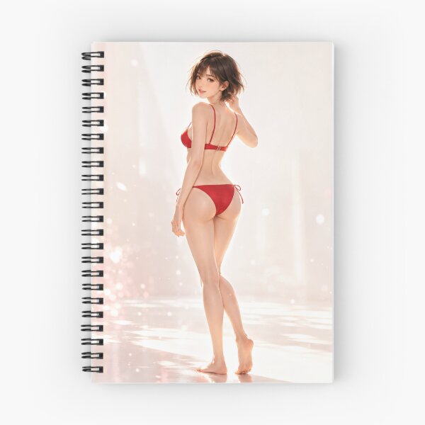 Item preview, Scarlet Back – Over the Shoulder Summer Light designed and sold by SEIMEI2025.