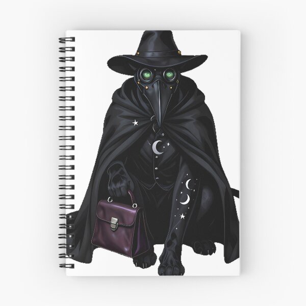 Item preview, Gothic Plague Doctor Panther designed and sold by IllumeInk.