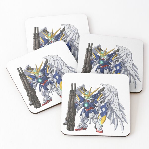 Artikelvorschau, XXXG-00W0 Wing Gundam Zero SD GUNDAM STEHENDE POSE entworfen und verkauft von sabartgunpla.