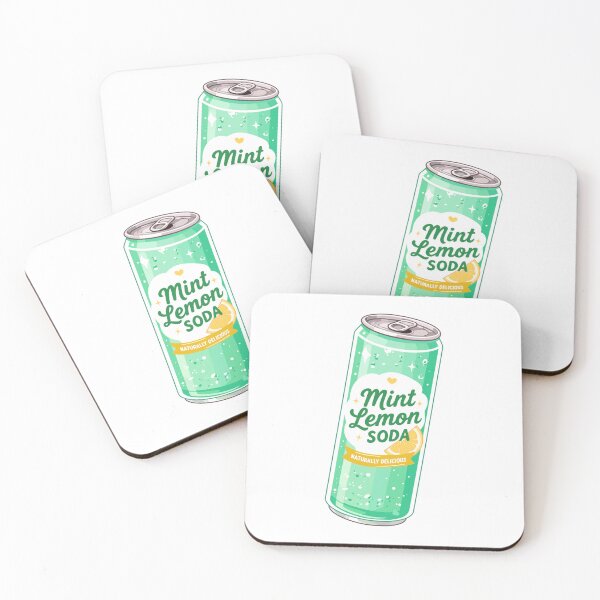 Item preview, Cute mint lemon soda designed and sold by KJackArtwork.