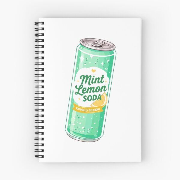 Item preview, Cute mint lemon soda designed and sold by KJackArtwork.