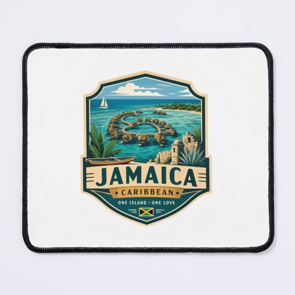 Item preview, Jamaica Caribbean One Island One Love Travel Vacationer Souvenir designed and sold by Simsimah26Parks.