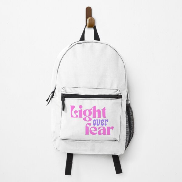 Item preview, Light Over Fear Motivational Quote designed and sold by jianina-alondra.