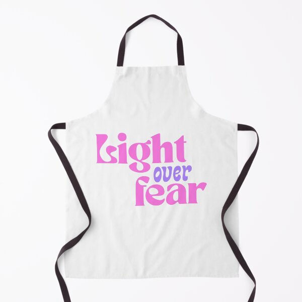Item preview, Light Over Fear Motivational Quote designed and sold by jianina-alondra.